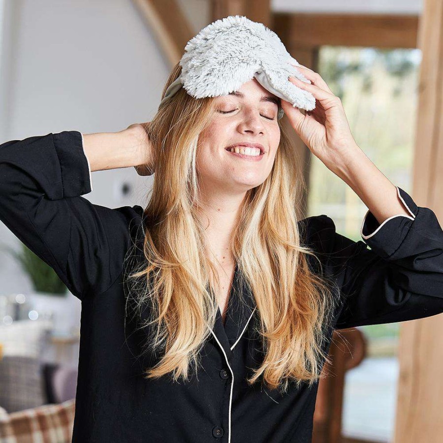 Wellness Warmies | Marshmallow Gray Warmies Eye Mask