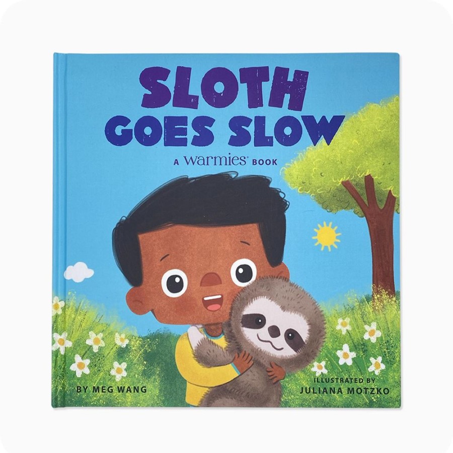 Accessories Warmies | Sloth Goes Slow Book