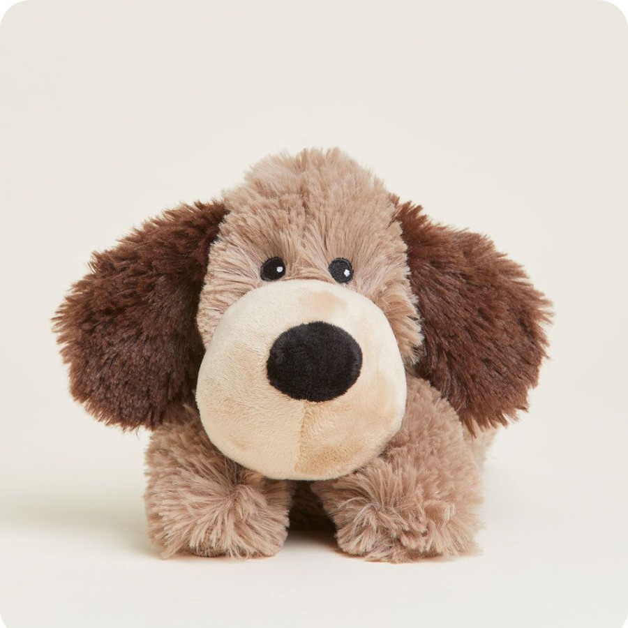 Stuffed Animals Warmies | Brown Dog Warmies Junior