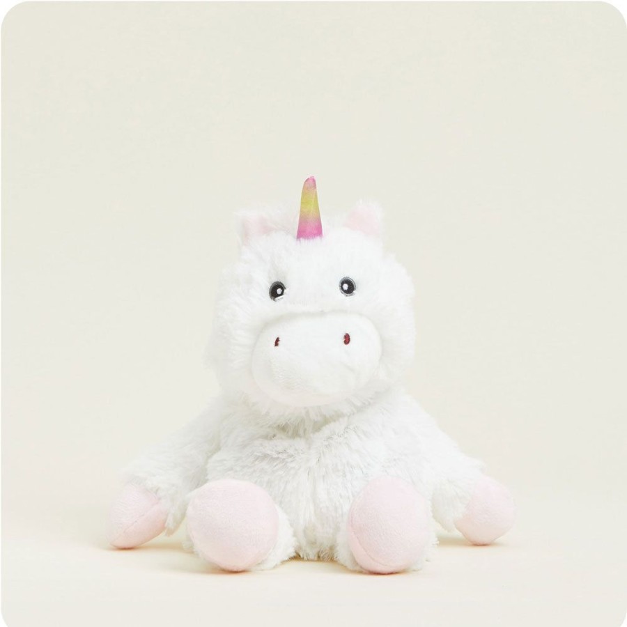 Stuffed Animals Warmies | White Unicorn Warmies Junior